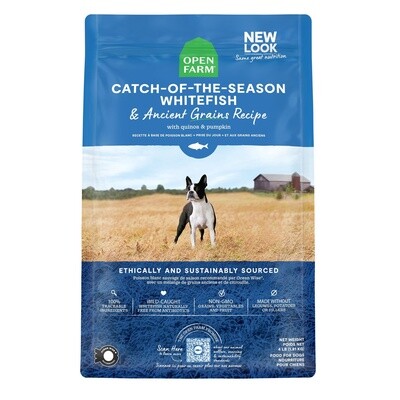 OPEN FARM ANCIENT GRAIN DOG KIBBLE | PUPPY CHICKEN &amp; SALMON 4 LB