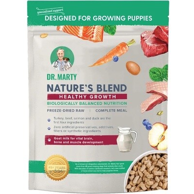 Dr. Marty&#39;s Nature&#39;s Blend Freeze Dried Puppy 16 oz