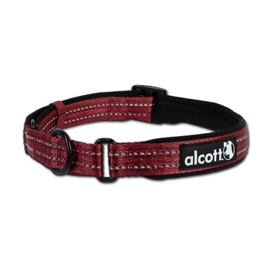 ALCOTT MARTINGALE COLLAR LG RED 18-26IN LENGTH