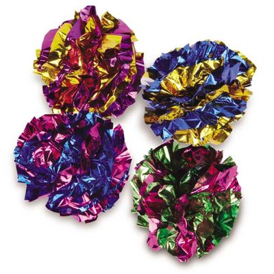 Ethical Cat Mylar Balls 1.5 Inch 4 Pack