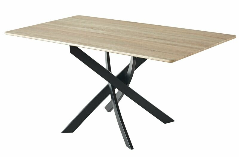 MESA COMEDOR FIJA ZEN ROBLE / NEGRO MESA COMEDOR FIJA ZEN ROBLE / NEGRO