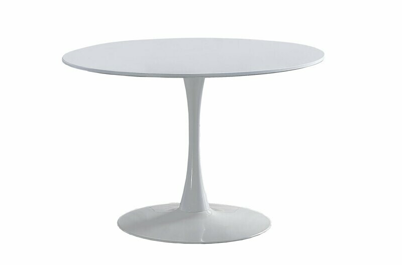 MESA COMEDOR REDONDA GINA BLANCO MESA COMEDOR REDONDA GINA BLANCO