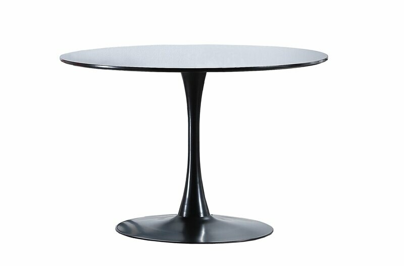 MESA COMEDOR REDONDA GINA NEGRO MESA COMEDOR REDONDA GINA NEGRO