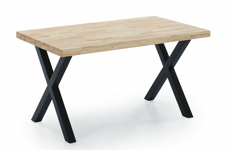 MESA COMEDOR FIJA X-XOFT 140 ROBLE / NEGRO MESA COMEDOR FIJA X-XOFT 140 ROBLE / NEGRO