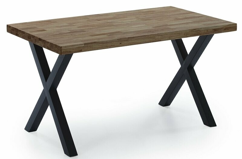 MESA COMEDOR FIJA X-XOFT 140 ROBLE AMERICAN / NEGRO MESA COMEDOR FIJA X-XOFT 140 ROBLE AMERICAN / NEGRO