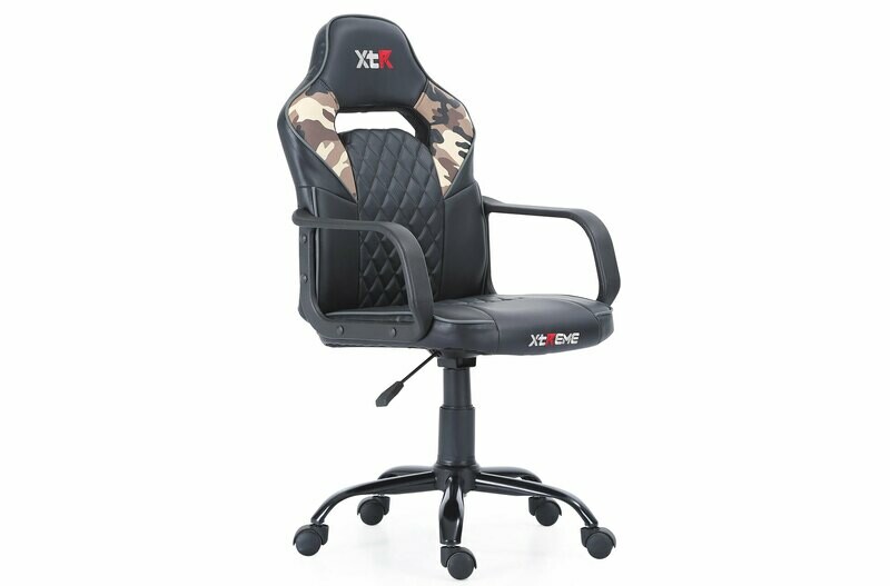 SILLÓN GIRATORIO GAMER XTR X10 NEGRO / CAMUFLAJE SILLÓN GIRATORIO GAMER XTR X10 NEGRO / CAMUFLAJE