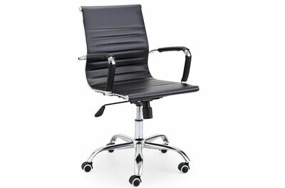 SILLÓN GIRATORIO LUCY SÍMIL PIEL NEGRO SILLÓN GIRATORIO LUCY SÍMIL PIEL NEGRO