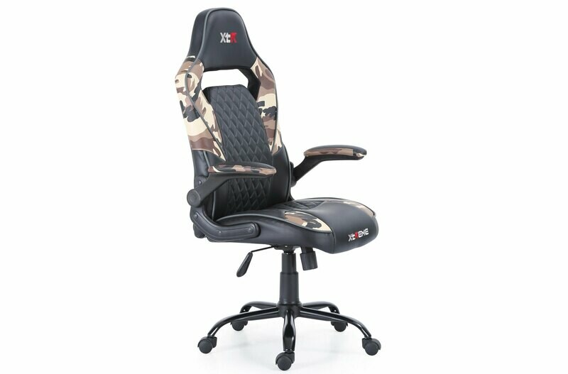 SILLÓN GIRATORIO GAMER XTR X20 NEGRO / CAMUFLAJE SILLÓN GIRATORIO GAMER XTR X20 NEGRO / CAMUFLAJE