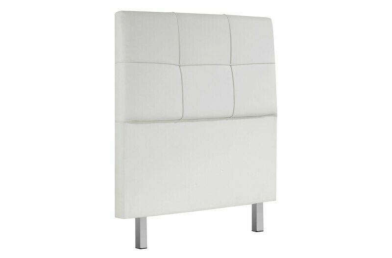 CABECERO CON PATAS TAPIZADO DE 100 CM BLANCO CABECERO CON PATAS TAPIZADO DE 100 CM BLANCO
