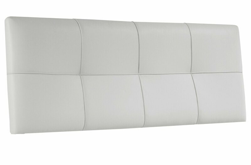 CABECERO TAPIZADO MODELO 160 SÍMIL PIEL BLANCO CABECERO TAPIZADO MODELO 160 SÍMIL PIEL BLANCO