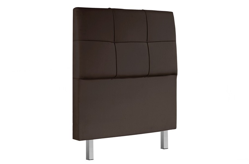 CABECERO CON PATAS TAPIZADO MODELO DE 100 CM CHOCOLATE CABECERO CON PATAS TAPIZADO MODELO DE 100 CM CHOCOLATE