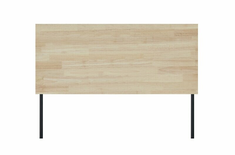 CABECERO CAMA 100 INDUSTRIAL ROBLE NORDISH / NEGRO CABECERO CAMA 100 INDUSTRIAL ROBLE NORDISH / NEGRO