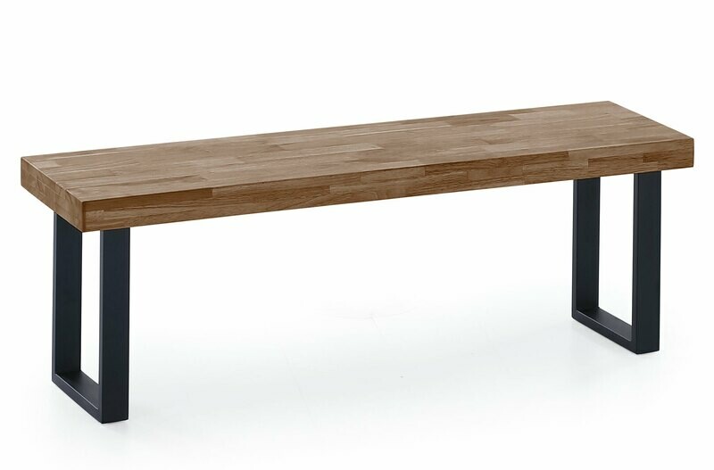 BANCO ASIENTO LOFT ROBLE AMERICAN / NEGRO. BANCO ASIENTO LOFT ROBLE AMERICAN / NEGRO.