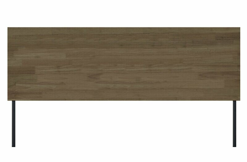 CABECERO CAMA 160 INDUSTRIAL ROBLE AMERICAN / NEGRO CABECERO CAMA 160 INDUSTRIAL ROBLE AMERICAN / NEGRO
