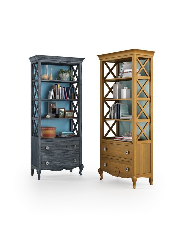 Estantería/Librería Volga ancho 88cm. Estantería/Librería Volga ancho 88cm.