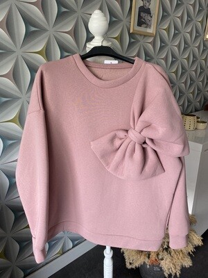 Sweater Roze strik