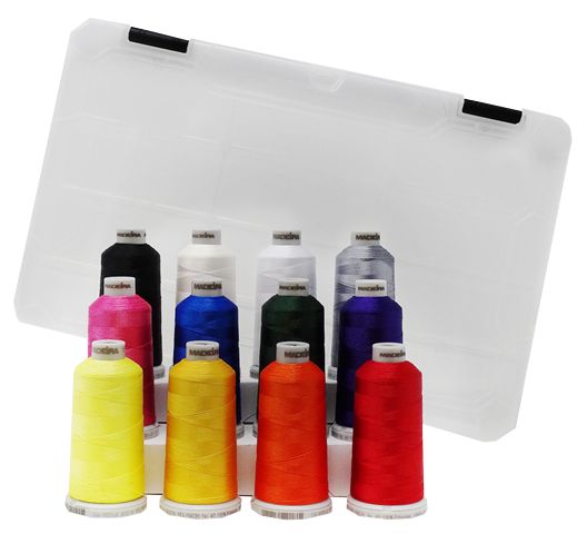 Polyneon 12 Color Thread Kit
