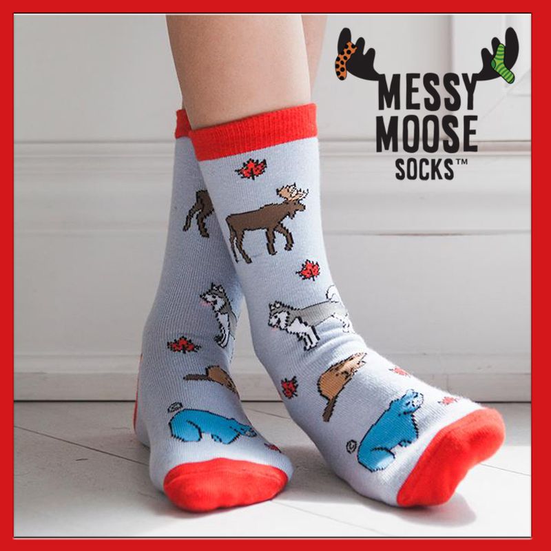 ***Closeouts*** Messy Moose Socks