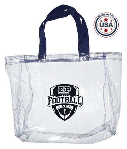 ***Clearance Priced*** Clear Vinyl Stadium Tote
