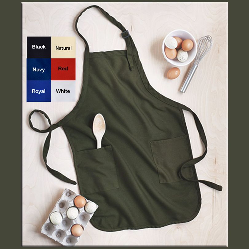 Full Length Apron with 2 Pockets