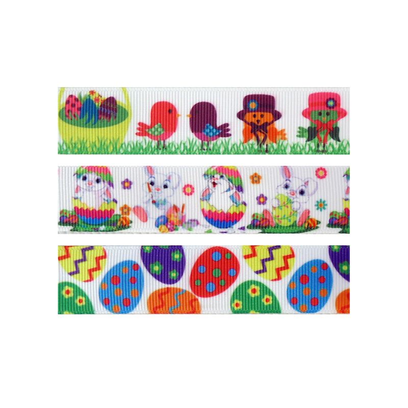 7/8" Grosgrain Ribbon - Easter