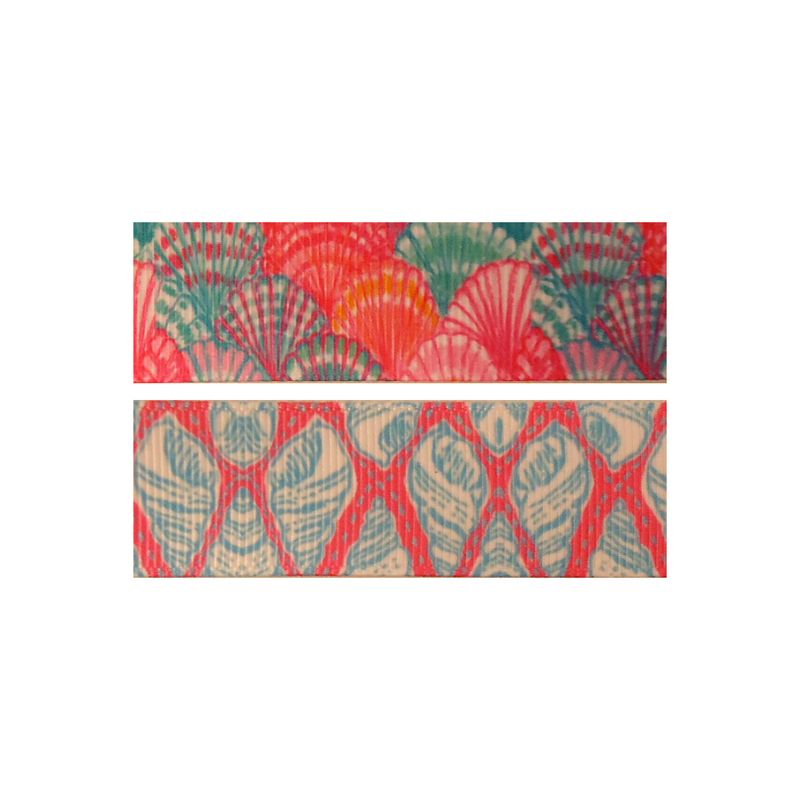 7/8" Grosgrain Ribbon - Shells