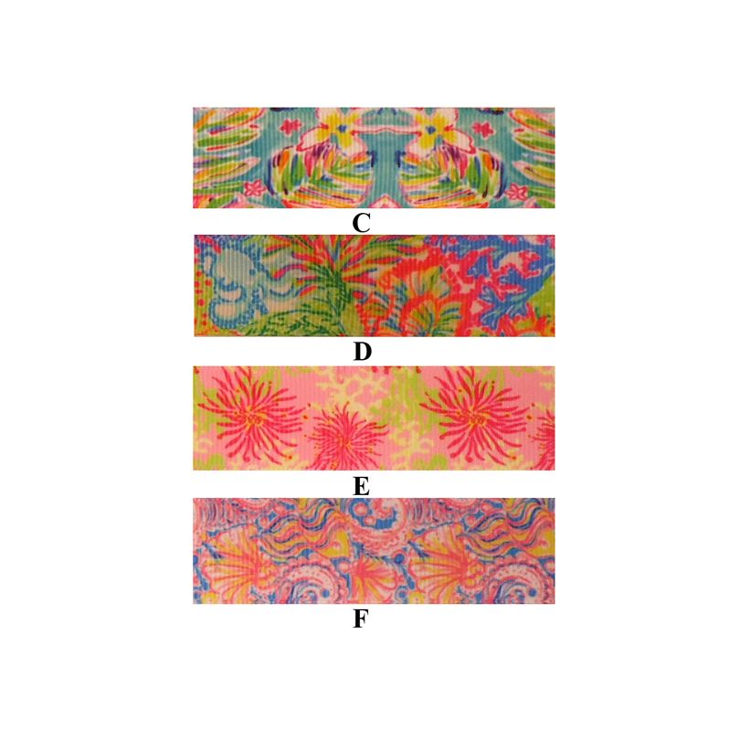 7/8" Grosgrain Ribbon - Color Splash