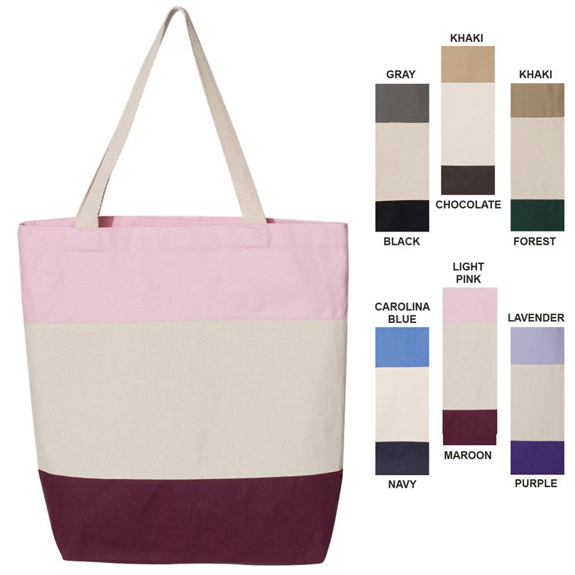 Tri-Color Tote