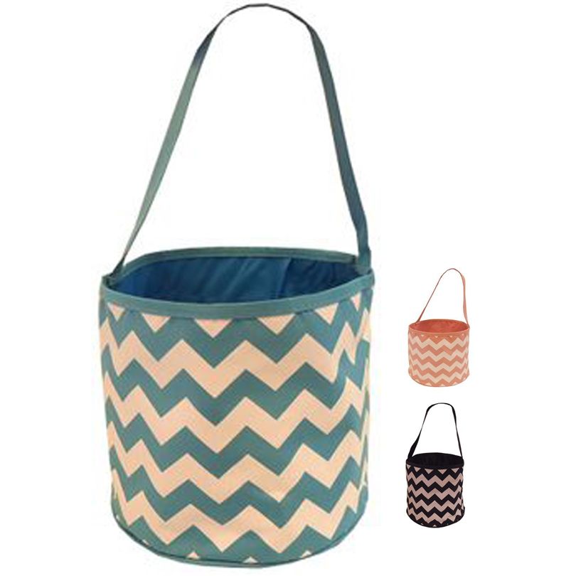 ***Clearance Priced*** Zig Zag Bucket Tote