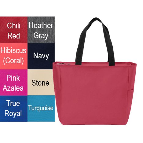 Zippered Essential Tote