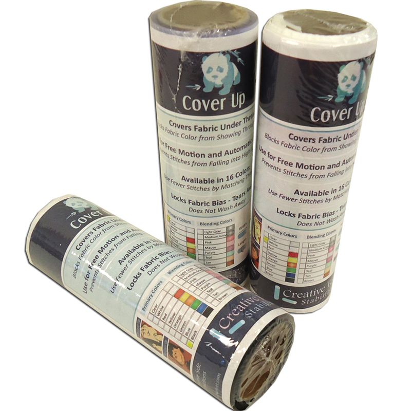 ***Closeout*** CoverUp / Fabric Stabilizers - Permanent topping - WHITE