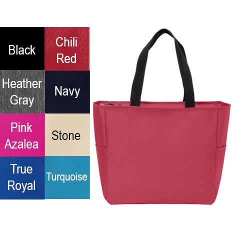Zippered Essential Tote