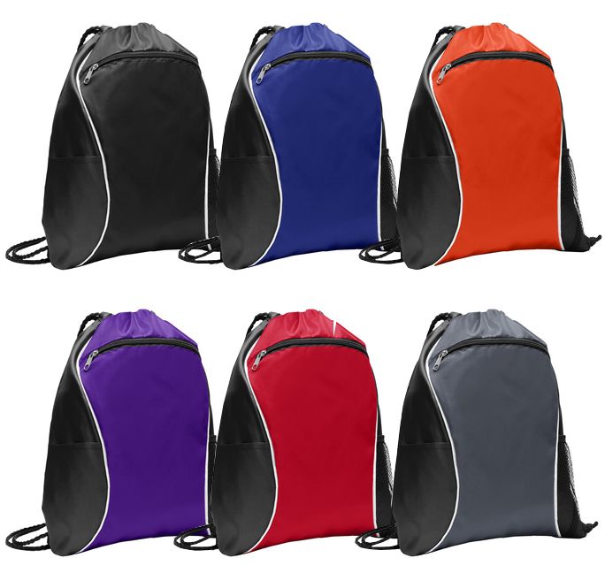 Port Authority® Fast Break Zippered Cinch Pack