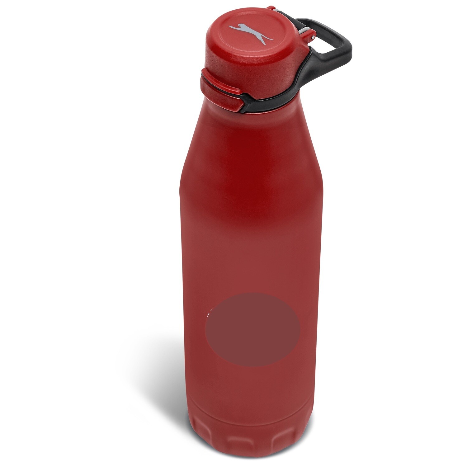 Slazenger Novac Stainless Steel Vacuum Water Bottle - 500ml - Red