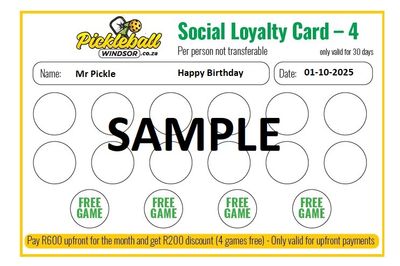 GIFT VOUCHERS / LOYALTY CARDS