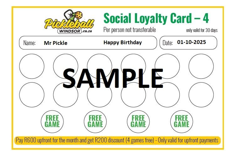 Loyalty Card - 4