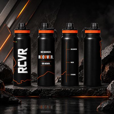 750ml RCVR double wall insulated bottle