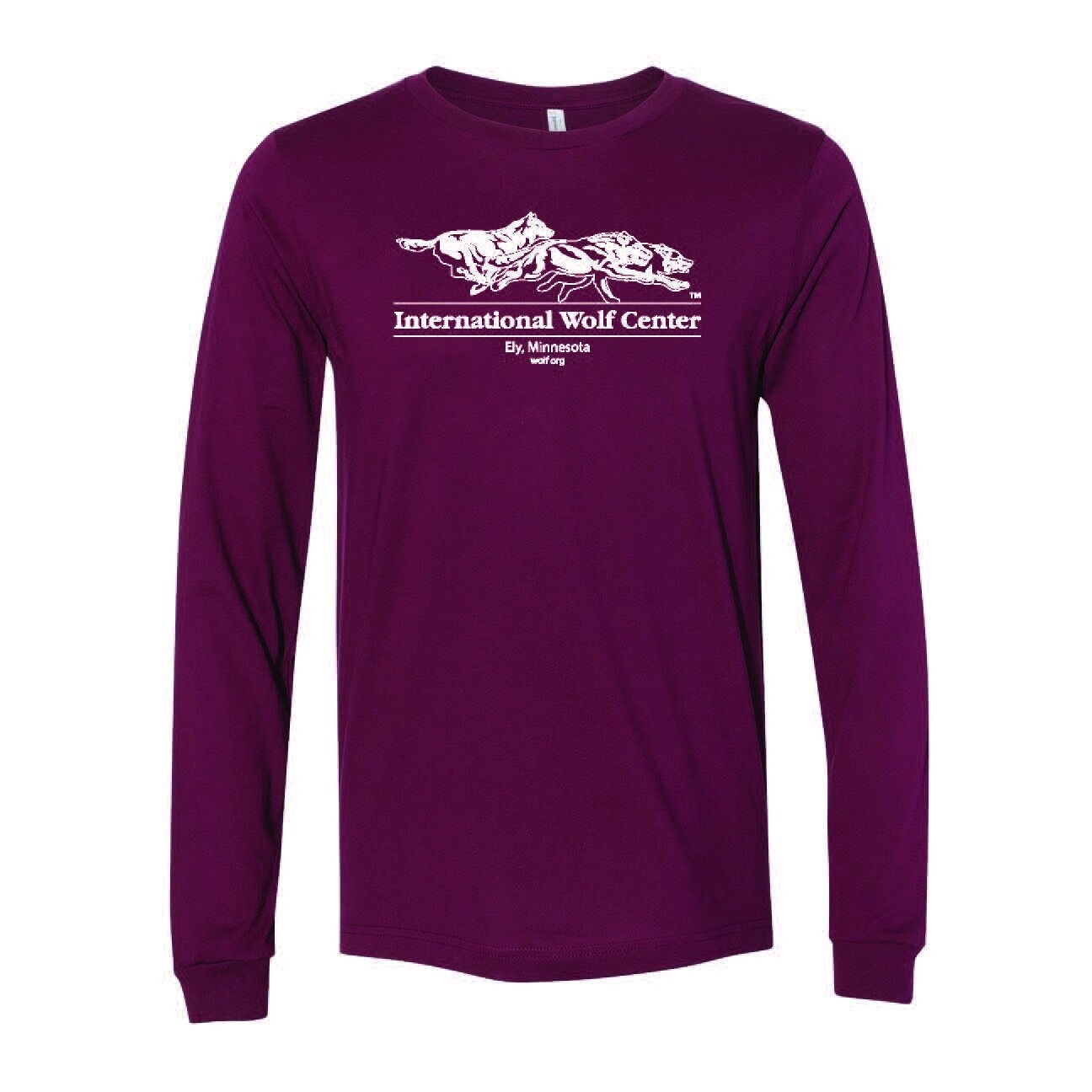 Logo Long Sleeve Maroon