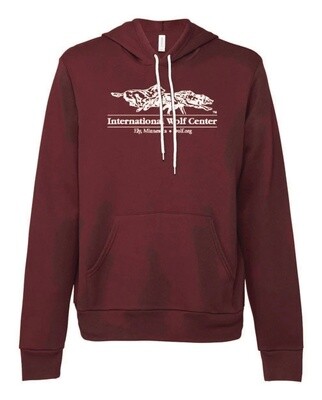 Logo Hoodie Maroon
