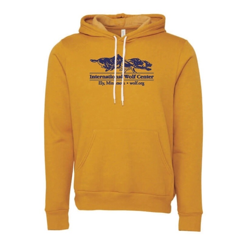 Logo Hoodie Mustard