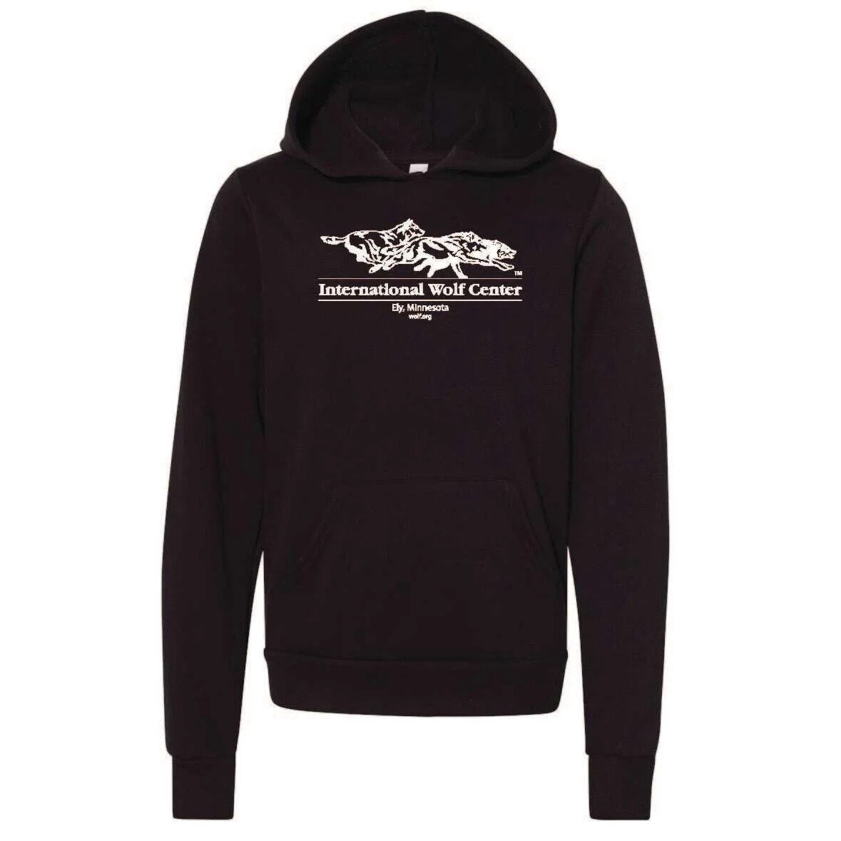 Logo Youth Hoodie Black