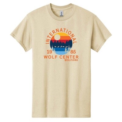 FIVE WOLVES TEE - SAND