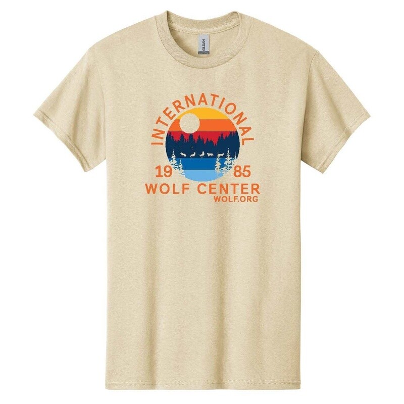 Five Wolves Tee - Sand
