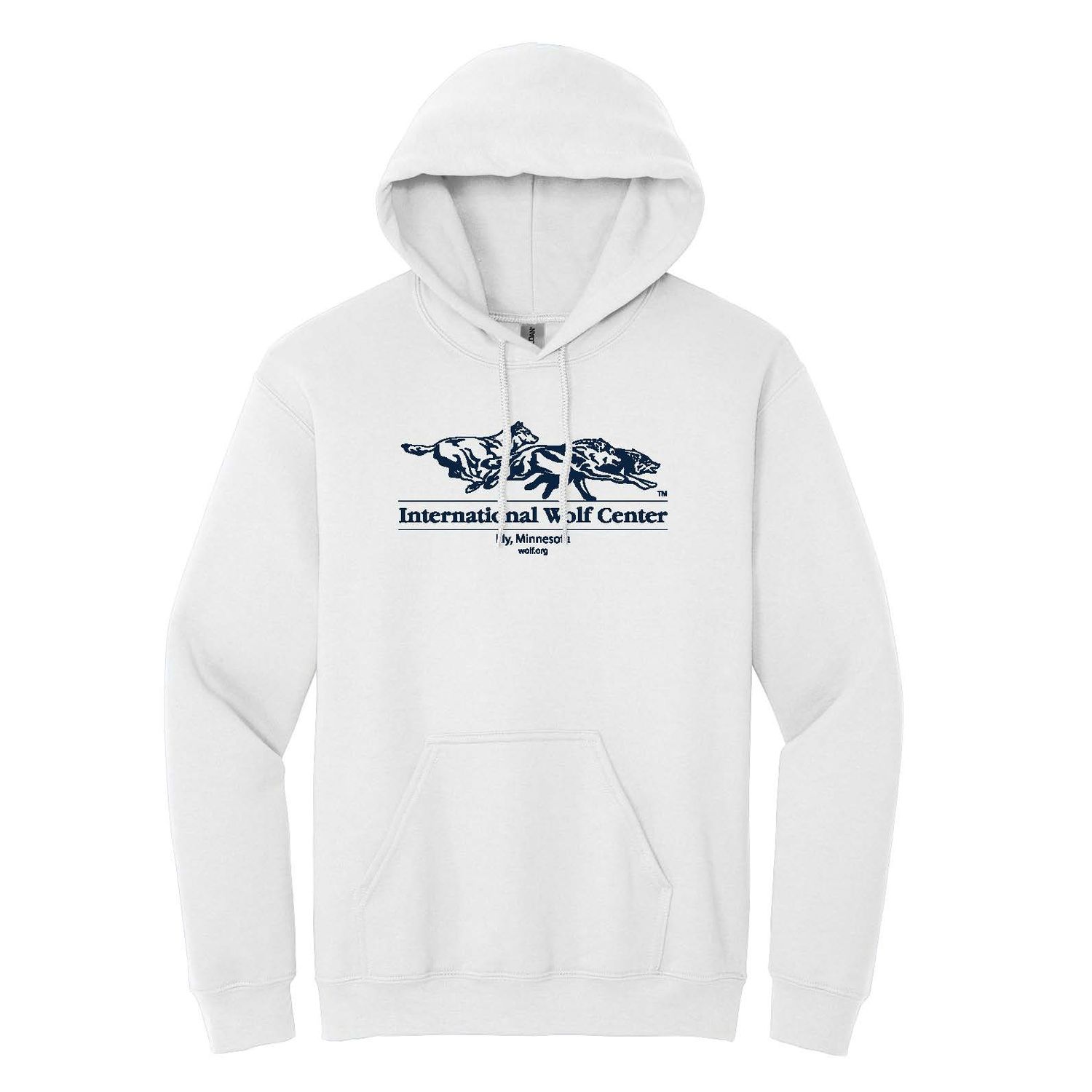 Logo Hoodie White