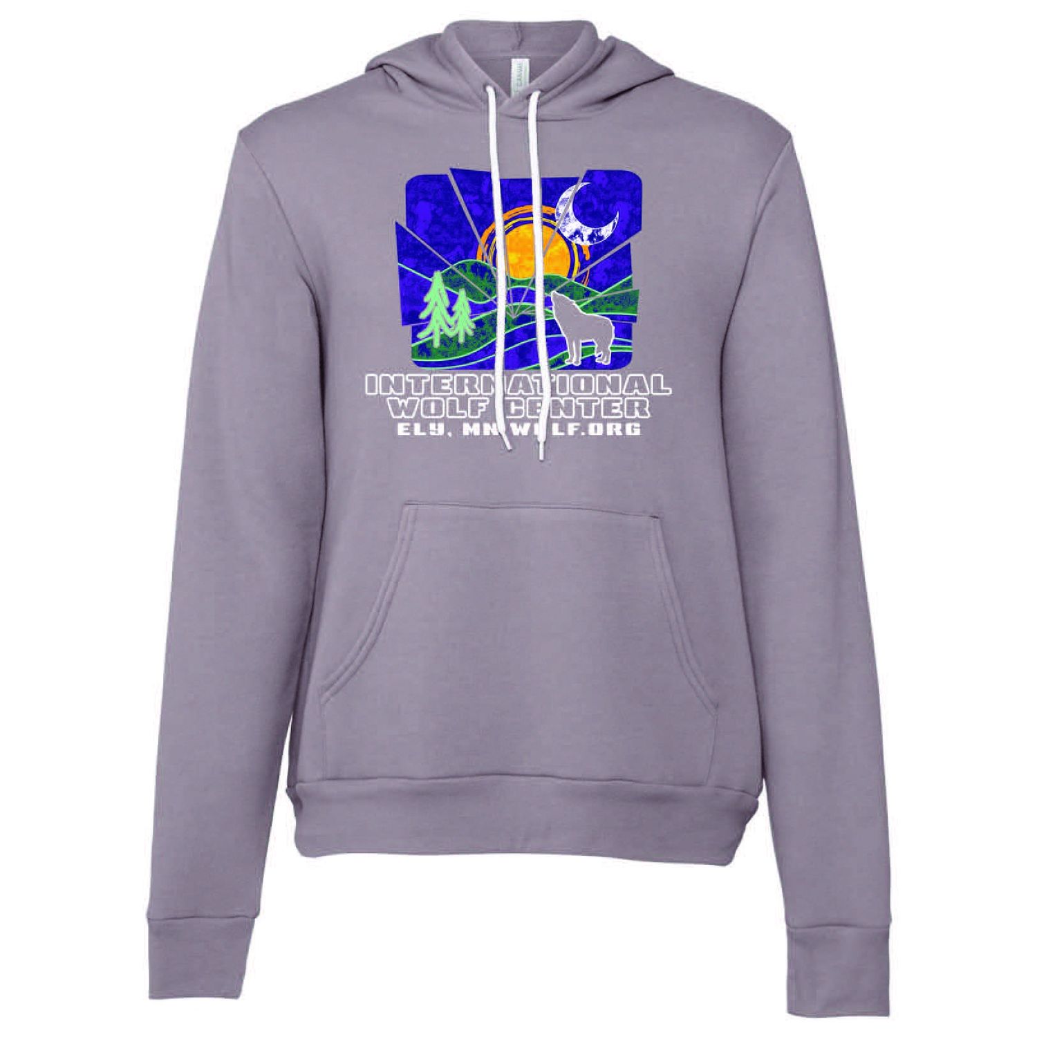 Howling Wolf Scene Hoodie