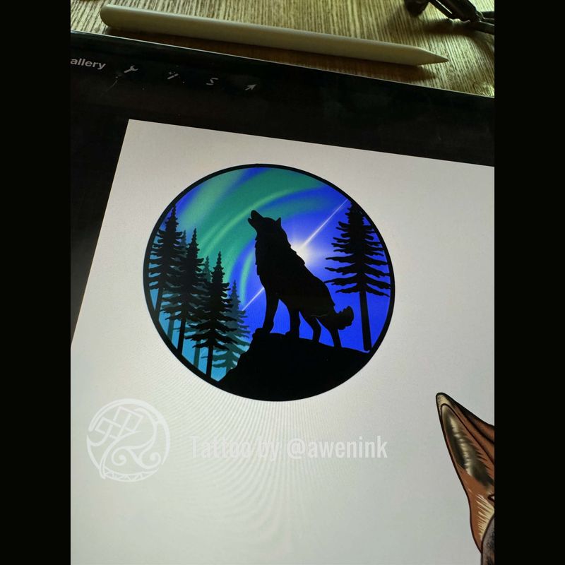 Temptoo - Howling Wolf