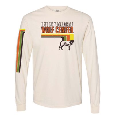 Retro Stripes LS Tee - Natural