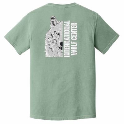 Half Face Wolf Tee