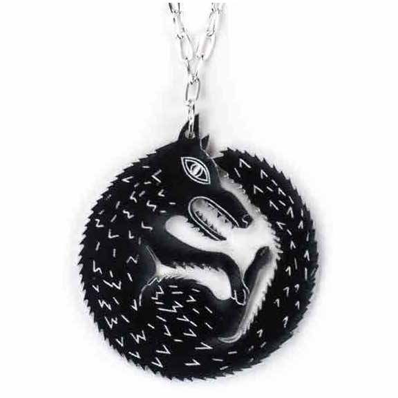 Wolf Pendant Necklace
