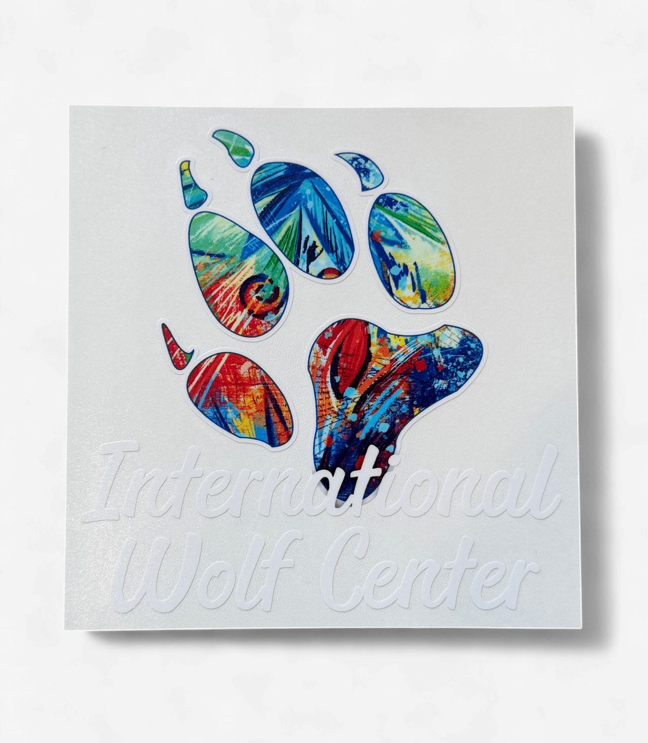 Abstract Art Wolf Paw - Standard